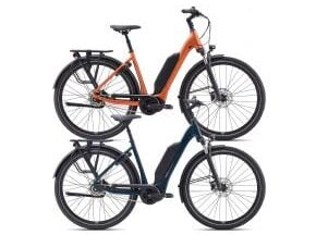 Giant Expression E+ 1 Hybrid Electric Bike  2024 Small - Gloss Cosmos Navy - SkullCycles UK