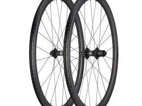 Roval Rapide C38 Disc Carbon Road Wheelset 700c - Satin Carbon/Black - SkullCycles UK