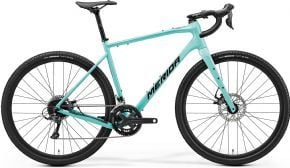 Merida Silex 200 Gravel Bike  2025 Large - Teal/Black/Teal - SkullCycles UK
